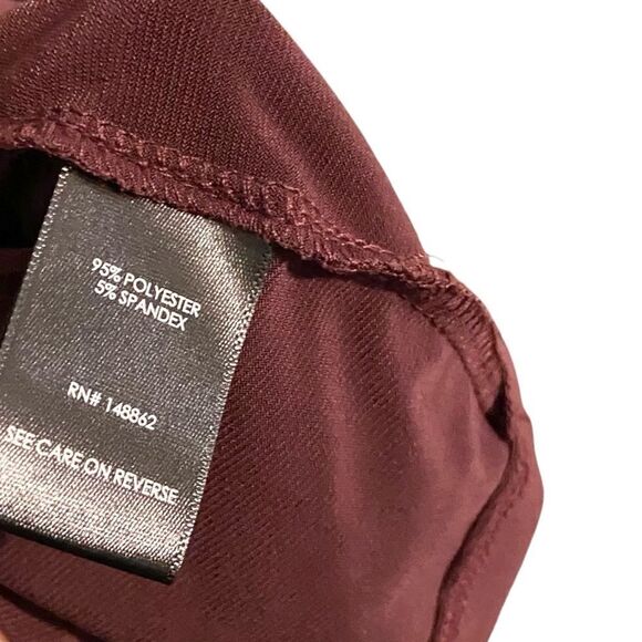 Torrid Open Front Cardigan Wide Sleeve in Color Wine in Size 5X - Picture 11 of 12